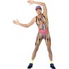 Smiffy's Adult men's Aerobics Instructor Costume, Bodysuit, Hat and Bum Bag, Back to the 90's, Serious Fun, Size M, 23696