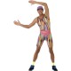 Smiffy's Adult men's Aerobics Instructor Costume, Bodysuit, Hat and Bum Bag, Back to the 90's, Serious Fun, Size M, 23696