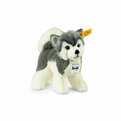 Steiff Bernie Husky (Grey/ White)