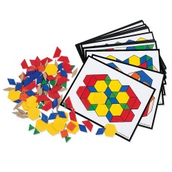 Learning Resources Pattern Block Activity Set
