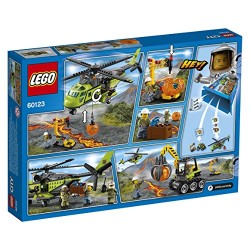 LEGO 60123 City Volcano Explorers Volcano Supply Helicopter