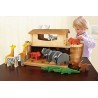 EverEarth EE33727 Giant Noah’s Ark Playset with 14 Animals/Bamboo/Wood