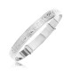 Ornami Teddy Sterling Silver Expander Bangle for Babies
