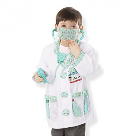 Melissa & Doug Doctor Role Play Costume Dress