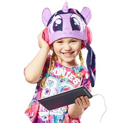 My Little Pony 270MPY Twilight Sparkle Headphone Hat, Child Safe Kids Headphones