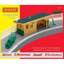 Hornby R8229 00 Gauge Building Extension Pack 3