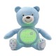 Chicco First Dreams Baby Bear Blue Musical Night Light Plush Teddy Toy