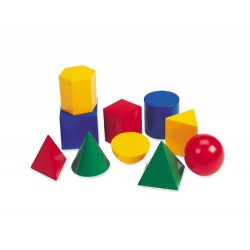 Learning Resources Large Geosolids Plastic Shapes