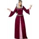 Smiffy's Adult Women's Maid Marion Costume, Dress and Headpiece, Tales of Old England, Serious Fun, Size M, 30816