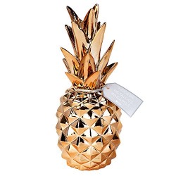 Talking Tables Modern Metallic Pineapple Decorative ornament for Weddings, Party and Celebrations, Copper