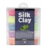 Creativ 10 x 40 g Silk Clay Assorted Colours Basic 1