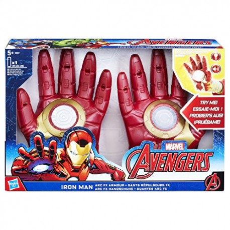 Avengers Marvel Iron Man Arc FX Gloves