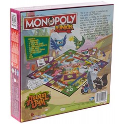Winning Moves 2589 Animal Jam Junior Monopoly Board Game