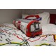 High Resolution Design London Underground 3D Giant Tube Train Plush Toy Cushion