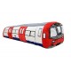 High Resolution Design London Underground 3D Giant Tube Train Plush Toy Cushion