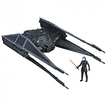 STAR WARS Force Link Kylo Ren's TIE Silencer and Pilot Figure
