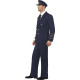 Smiffy's Pilot Costume Medium Navy Blue