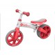 Yvolution Velo Kids' Kids Bike Red, aluminium frame, 1 speed lightweight but strong aluminium frame rubber over