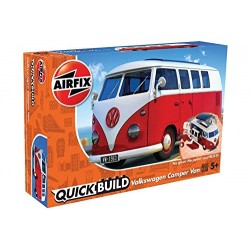 Airfix J6017 – Quickb Everbuild Model – VW Camper Van