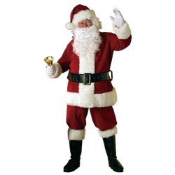 Rubie's Official Deluxe Velour Santa Suit