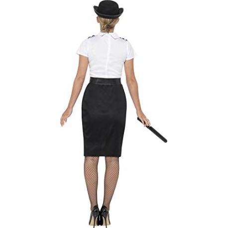 Smiffy's Women's British Police Lady Costume (Medium)