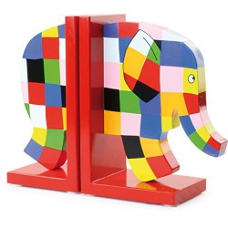 Vilac Vilac5924 Elmer Book Ends