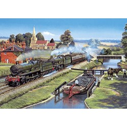 Gibsons The Glory of Steam Jigsaw Puzzle (4 x 500