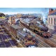 Gibsons The Glory of Steam Jigsaw Puzzle (4 x 500