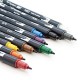 Tombow Muted Dual Brush Markers, Pack of 10