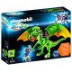 Playmobil 9001 Super 4 Kingsland Dragon with Alex and LED Fire Effects