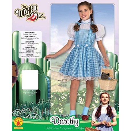 Rubie's Kid's Dorothy The Wizard Of Oz Kids Deluxe Costume, Small, Age 3