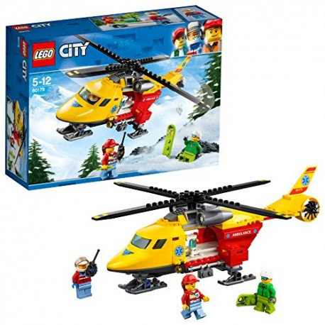 LEGO UK 60179 Ambulance Helicopter Building Block