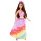 Barbie DWV50 Fairytale Rainbow Dress Up