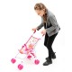 Mamatoy MMA35000 – Mama Mia Stroll around set, Baby doll that drinks and pees, with doll stroller and feeding accessories