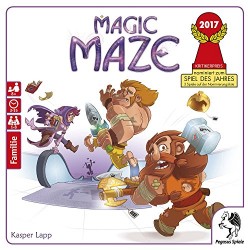 Pegasus Spiele 57200G Magic Maze Deutsche Ausgabe *Nominiert Spiel Des Jahres 2017* Board Game