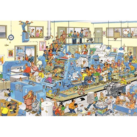 Jan van Haasteren The Printing Office Jigsaw Puzzle (3000