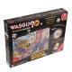 Wasgij Original Football Fever Jigsaw Puzzles with Free Football Wall Chart (2 x 1000 Pieces)
