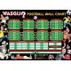 Wasgij Original Football Fever Jigsaw Puzzles with Free Football Wall Chart (2 x 1000 Pieces)