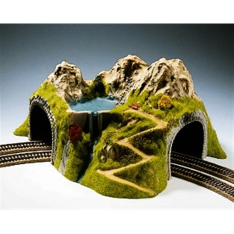 Noch 05180 43 x 41 cm Curved Tunnel Double Track Landscape Modelling