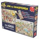 Jan van Haasteren Special Edition Food Frenzy Jigsaw Puzzle Collection (2000 Pieces)