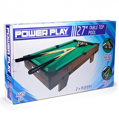 Power Play TY5897DB Table Top Pool Game, 27