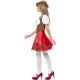 Smiffy's Adult Women's Bavarian Wench Costume, Dress with Attached Apron, Around the World, Serious Fun, Size