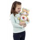 Vivid Imaginations Care True Heart Bear Plush Toy with DVD (Medium, Multi