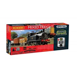 Hornby R1126 Mixed Freight 00 Gauge DCC Electric Train Set