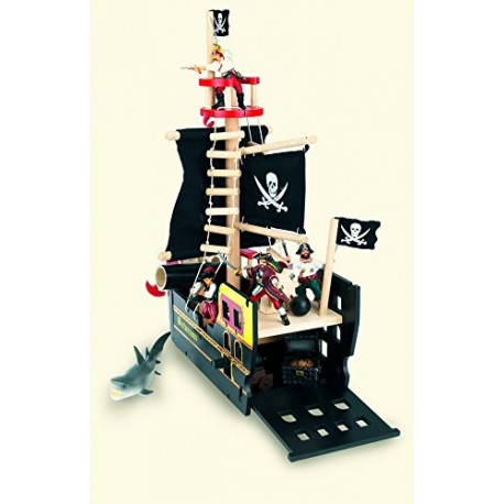 Le Toy Van Barbarossa Pirate Ship
