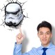 3D Light FX 50028 Star Wars Stormtrooper 3D Deco Light, Plastic, White/Blue/Black