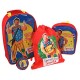 Something Special Mr Tumble Kids Children Luggage Set Backpack Draw String Bag and Wallet