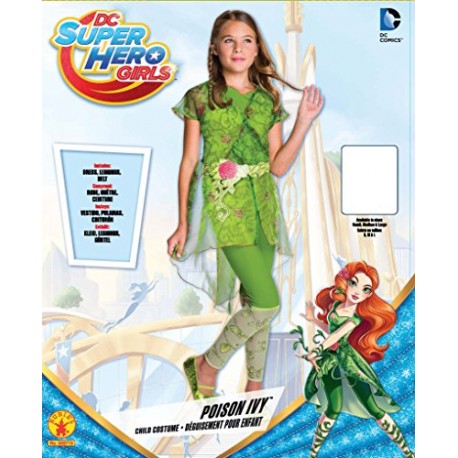 Rubie's Official DC Super Hero Girl's Deluxe Poison Ivy Costume