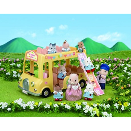 Sylvanian Families Nursery Double Decker Bus
