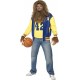 Smiffy's Men's Teen Wolf Costume, Jacket, Vest, Gloves, Wig & Beard, Size